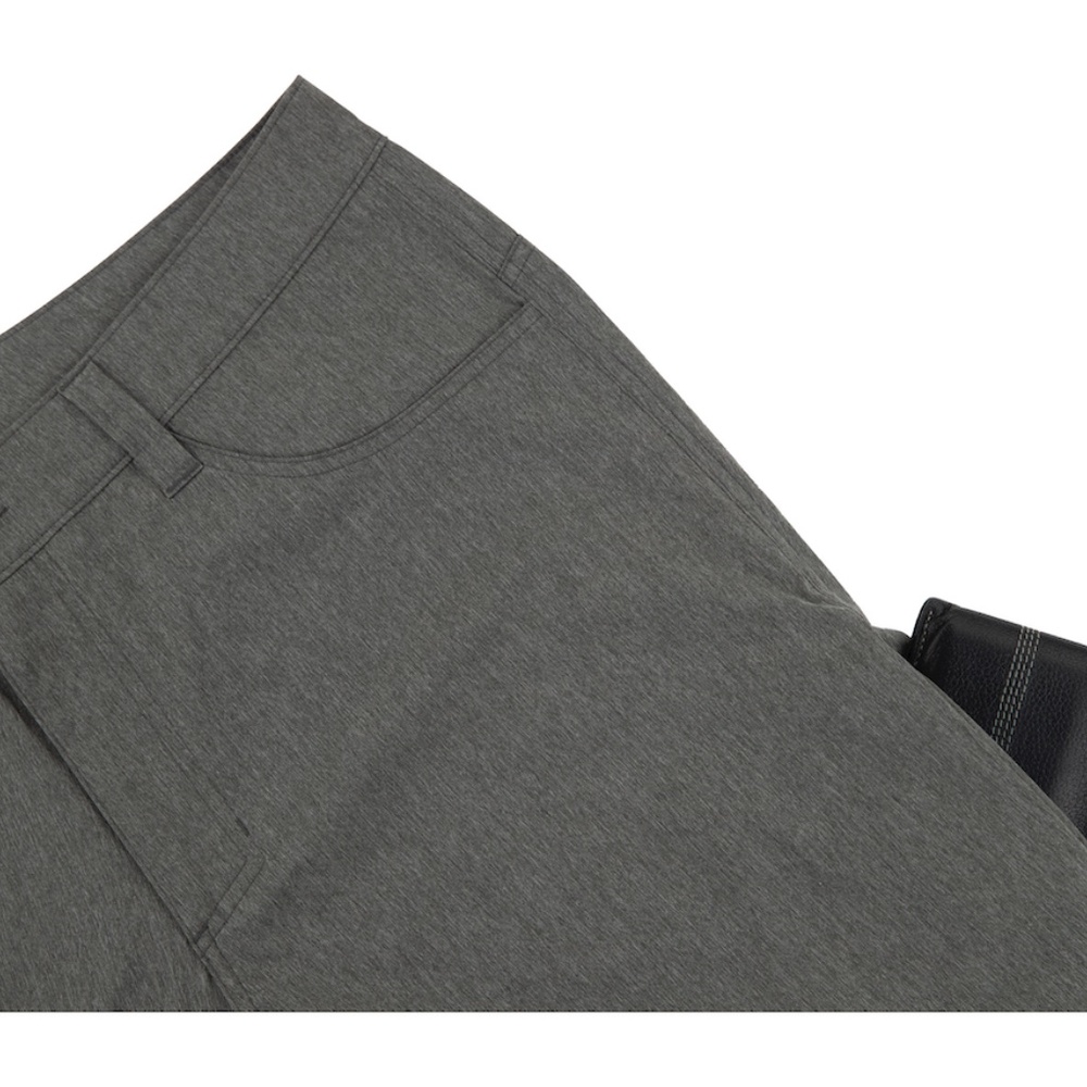 Winrock Performance 7 Pocket Short - Charcoal Heather - Picture 5 of 8